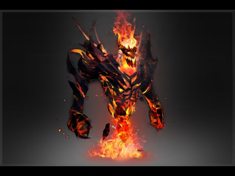Demon Eater - attack animation - Shadow Fiend arcana - Dota 2