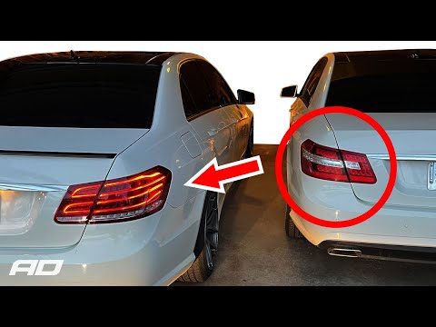 Installing Ebay Facelift LED Tail Lights on my 2010 Mercedes E-Class (W212)