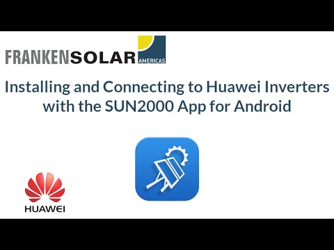 Встановлення додатку SUN2000 та підключення до інвертора