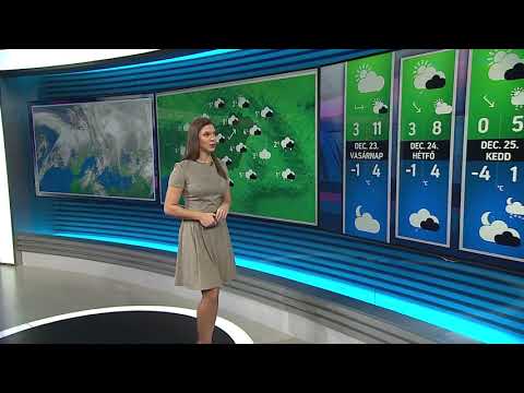 Időjárás 2018.12.21. Este