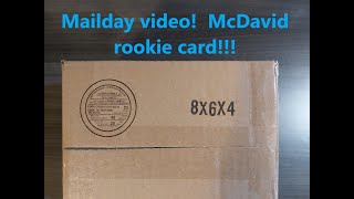 Mailday video! An SPA Auto patch & McDavid rookie card!!!