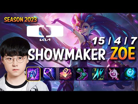 DK Showmaker ZOE vs AZIR Mid - Patch 13.12 KR Ranked
