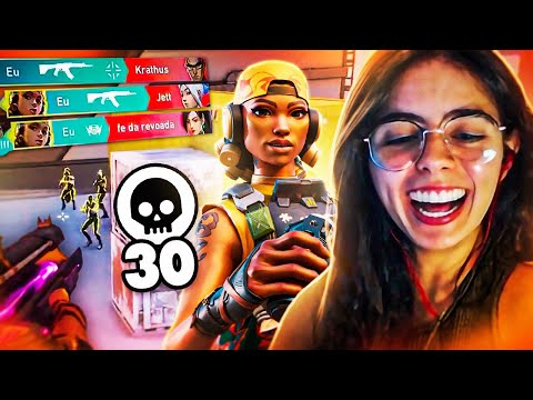 NA PRIMEIRA DO DIA EU SOU A MELHOR DO SERVER! - Valorant