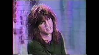 Jay Aston of Gene Loves Jezebel MTV 120 Minutes Interview for Kiss of Life Album 1990