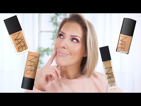 NARS FOUNDATION ROUND UP | REVIEW AND DEMO OF ALL FOUR | WHICH IS THE BEST FOR YOU?