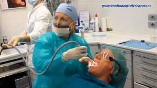 Secchezza delle fauci, riflesso del vomito e sedazione cosciente endovenosa.