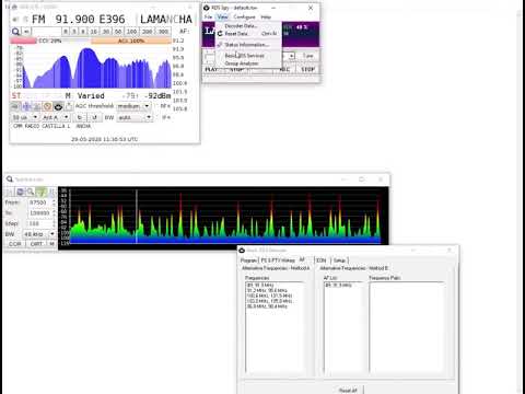FM DX - Sporadic E - 91.9 - CMM - Spain - Rec. Budafok, Hungary