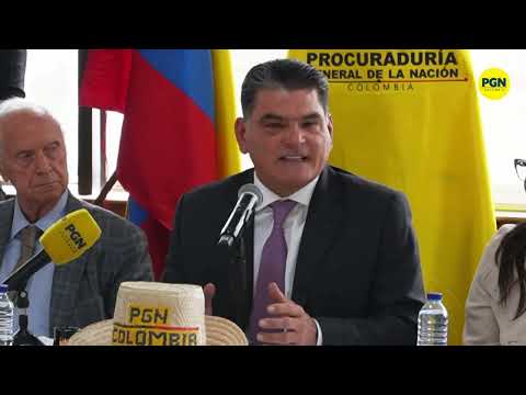 Intervención del Procurador durante sesión extraordinaria de la Asamblea de la Guajira
