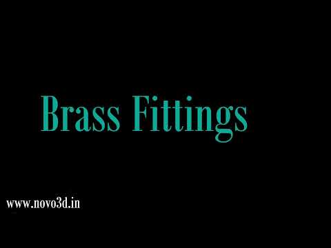 Brass tube fittings for pneumatic plumbing, oil, gas and ste...