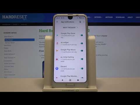 How to Change Notifications Settings on SHARP Aquos R2 – Manage Notifications