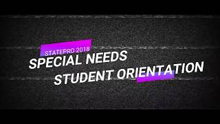 preview picture of video 'Special Needs Student Orientation'