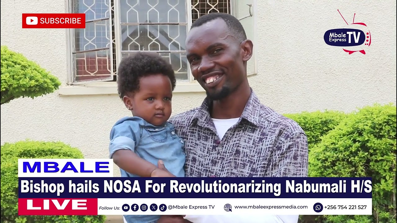 Bishop Wilson Nandah praises Nabumali Old Students' Association NOSA for the School's rejuvenation 
