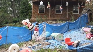 Vulgar Holiday Displays Terrorizes This Neighborhood Year Round