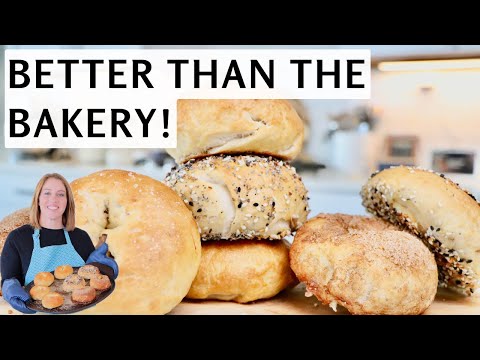 The BEST Homemade Sourdough Bagels | Easy, Soft & Chewy Bakery-Quality Recipe