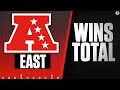 2022-23 AFC East PREVIEW: TOTAL WIN Predictions for Bills, Dolphins, Jets + Patriots | CBS Sports HQ