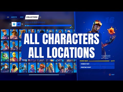 Fortnite ALL 40 Characters ALL Locations Guide | Complete Character Collection | ALL Fortnite NPCs