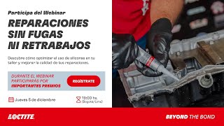 Webinar sobre Mantenimiento y Reparación mecánica