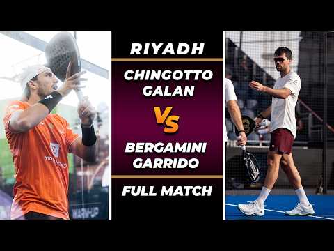 Galan & Chingotto Vs Garrido & Bergamini | RIYADH Premier Padel Quarter of finals - Highlights