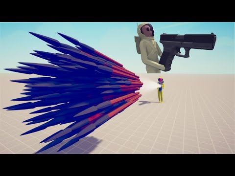 AMONG US IMPOSTER WITH BALLISTA HAND GUN vs EVERY FACTION TABS MODS | Quantum League Gameplay