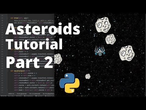 Asteroids Python Tutorial Part 2 Creating The Player Ship