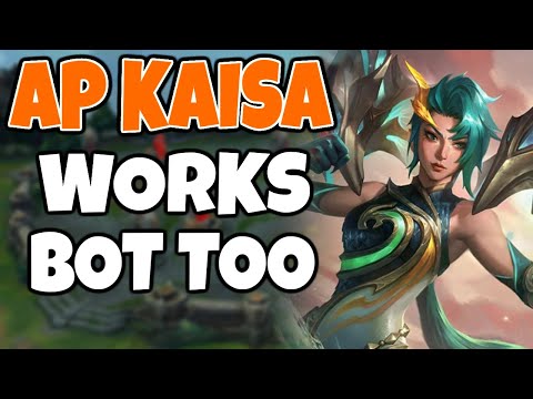 Want to get on the AP Kai'sa Hype Train but don't play mid? Just play her bot! | AP Kai'sa Bot |12.5