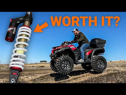 Budget ATV suspension install // Is it any good?