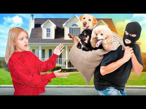 Амелка и нейното ново куче Мати! Амелка и нейните приятели ТЪРСЯТ КУЧЕТО на Амелка