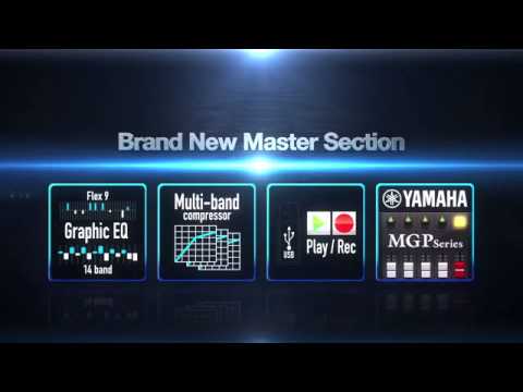 Yamaha mgp24x mixing console 24-channel premium mixing conso...