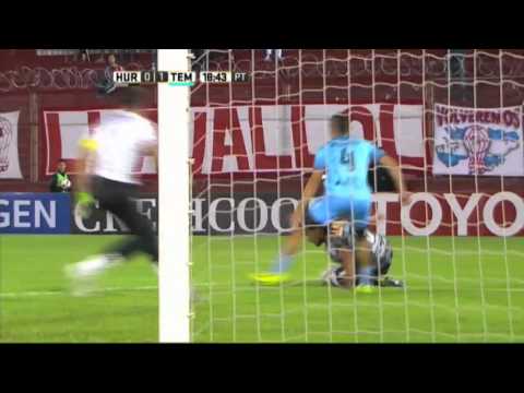 Wanchope falló en la definición. Huracán 0 - Temperley 1. Fecha 8. Primera División 2016