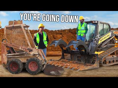 1v1 Cheap VS Expensive Skid Steer Challenge