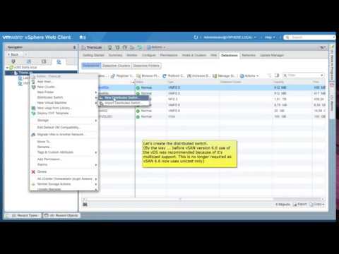 Creating a VSAN 6 6 (ROBO) cluster