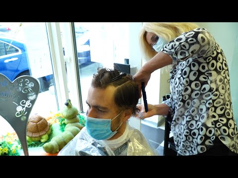 Friseurbesuch mit Maske: Ein Selbsttest
