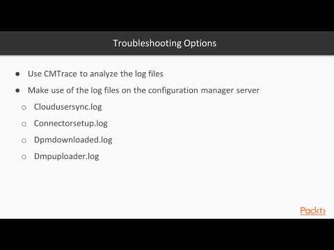 Manage Mobile with Configure Manager System Center Current Branch Server Side | packtpub com