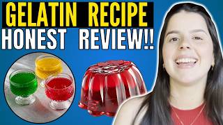 GELATIN TRICK 2026 – ( NEW NATURAL RECIPE!! ) – GELATIN TRICK RECIPE – JELLO DIET TREND 🍮