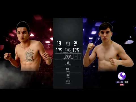 (KO R2) Mathias 7MuayThaiGym vs Wangtong - Lumpinee Stadium