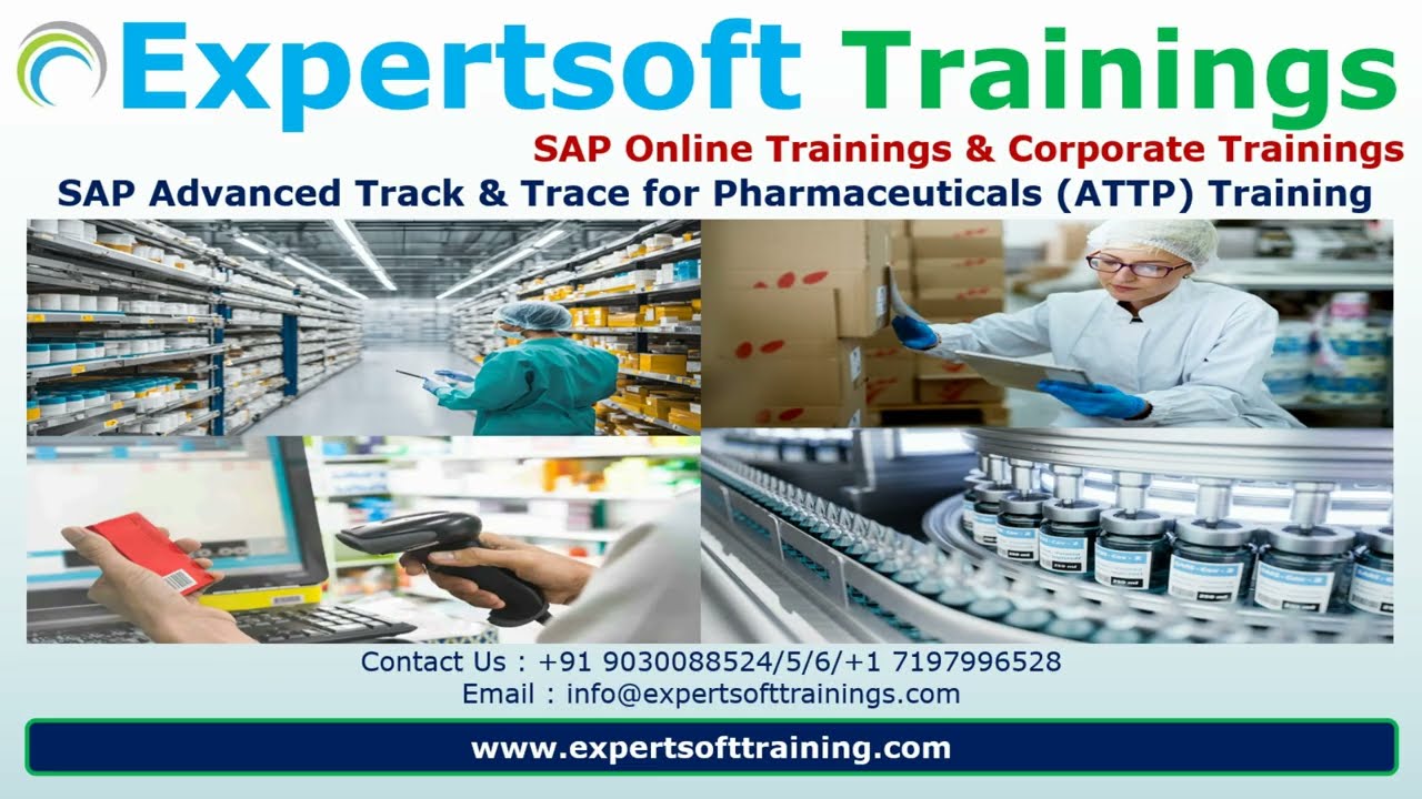 SAP Advanced Track & Trace for Pharmaceuticals (ATTP) on S4HANA Training