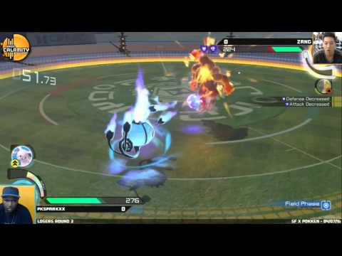 SFxPokken #26 | PKSparkxx (Chandelure) vs Zang (Machamp) - Losers Round 3 - Pokken