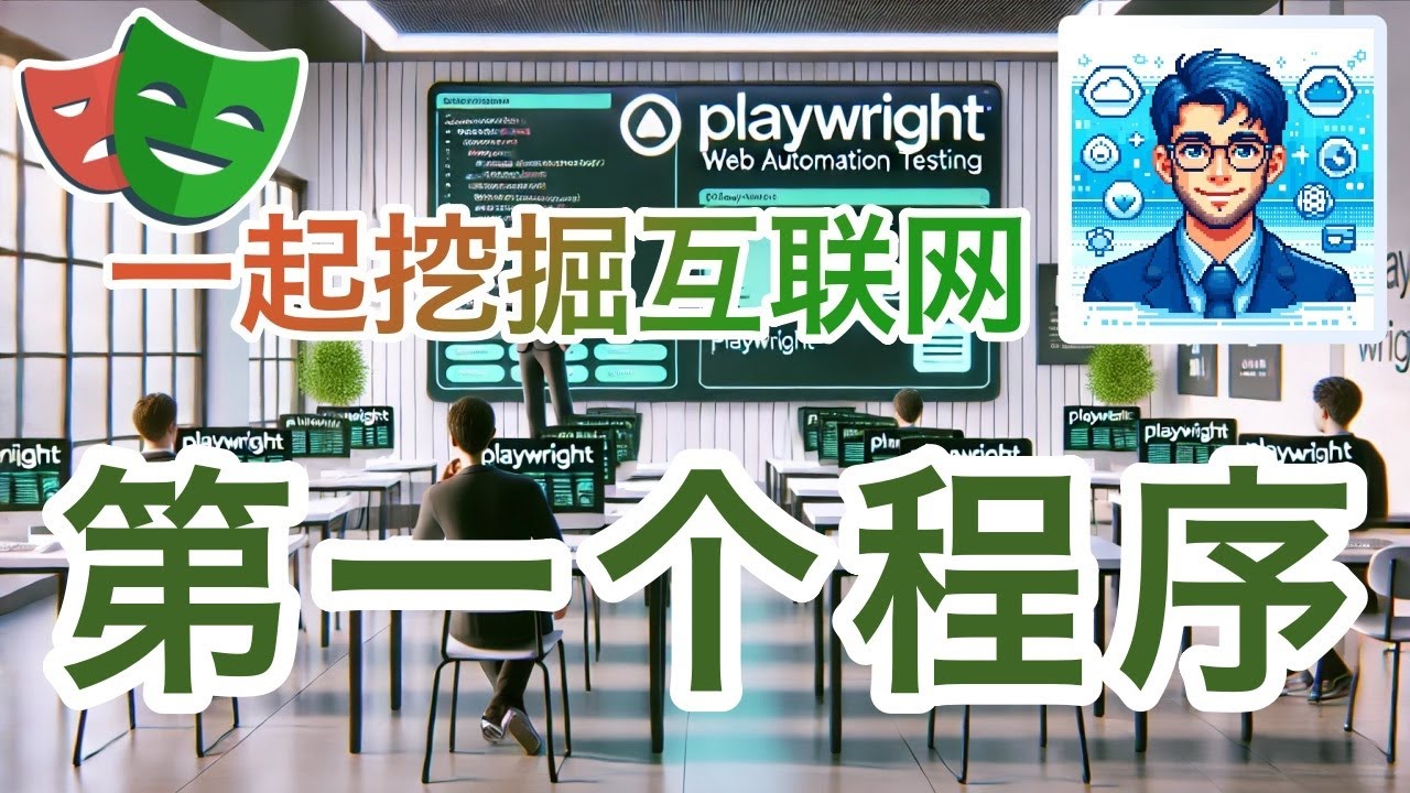 03. Playwright 一起挖掘互联网 - 第一个 Playwright 程序
