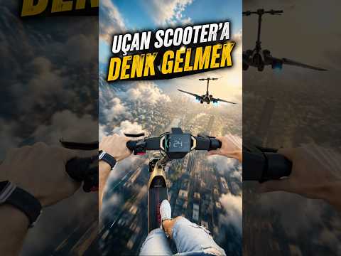 Uçan Scooter’a Denk Gelmek 😱