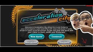 Acceleration City Glitches (Hour of code)