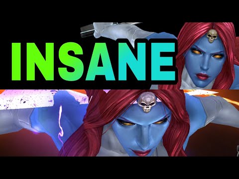 MYSTIQUE CUTS THROUGH PHASES! | FEMALE SUPERVILLAIN ABX | MARVEL FUTURE FIGHT | MFF