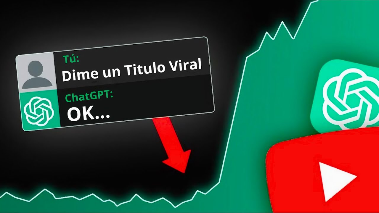 Como Tener MAS VISTAS con ChatGPT | Escribe Titulos de Youtube con IA