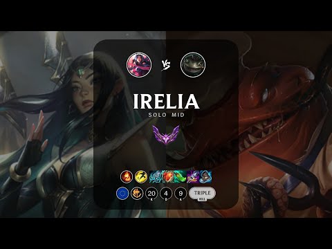 Irelia Mid vs Tahm Kench - EUW Master Patch 12.22