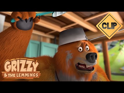 😱Grizzy face aux Lemmings invisibles !🐻 - Grizzy & les Lemmings