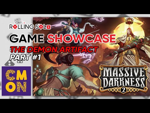 Massive Darkness 2: Hellscape | Solo Playthrough | How To Play | The Demon Artifact | Part #1