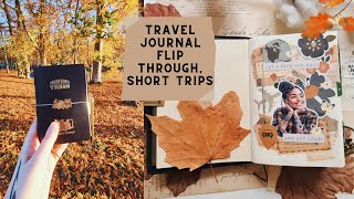 Travel journal flip through (Short trips 2025). Passport TN.