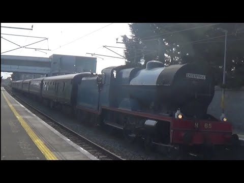 Steam Loco Number 85 Merlin On Steam Enterprise Tour - Howth Junction Station, Dublin