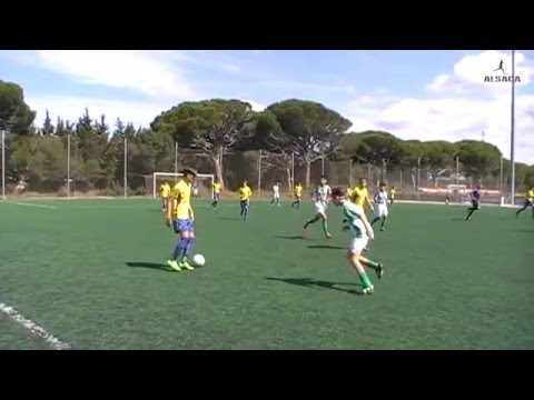 ALSACA2016 Balón de Cádiz C.F. "B" - Atlético Sanluqueño C.F 1er Tiempo Jornada 26 Temporada 2015-16