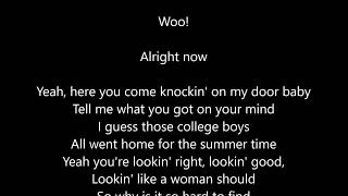 Toby Keith - Who&#39;s Your Daddy - Lyrics Scrolling