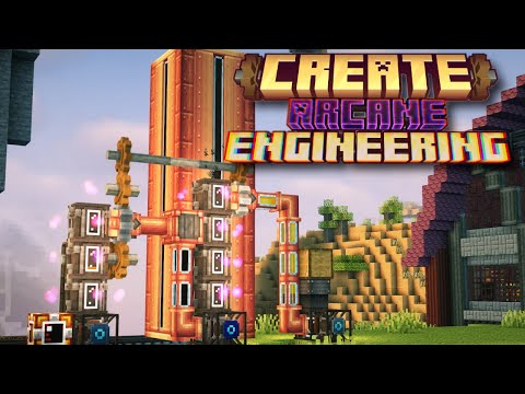Refinery Madness! Crafting Plastic in Create Arcane Engineering Ep 40